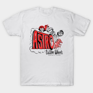 Astro Custom Wheels vintage Drag racing T-Shirt